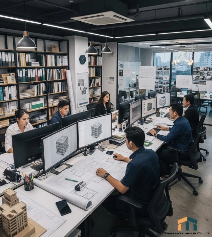 รับออกแบบตกแต่งภายในร้านค้า