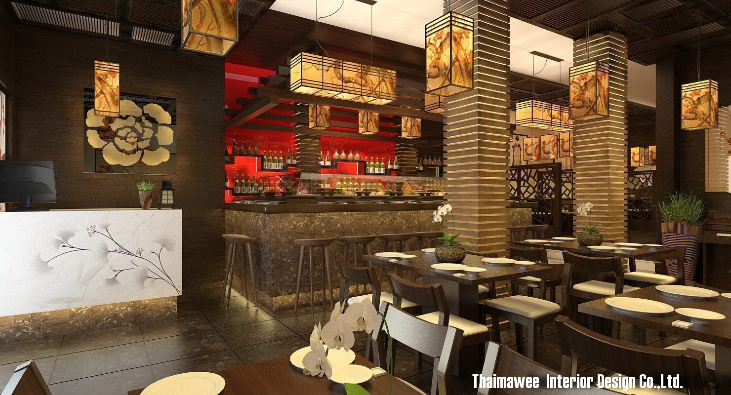 งานออกแบบร้านญี่ปุ่น
