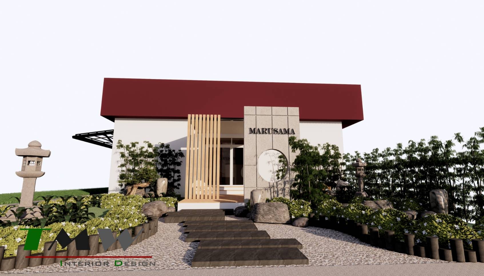 การจัดสวนสไตล์ญี่ปุ่น