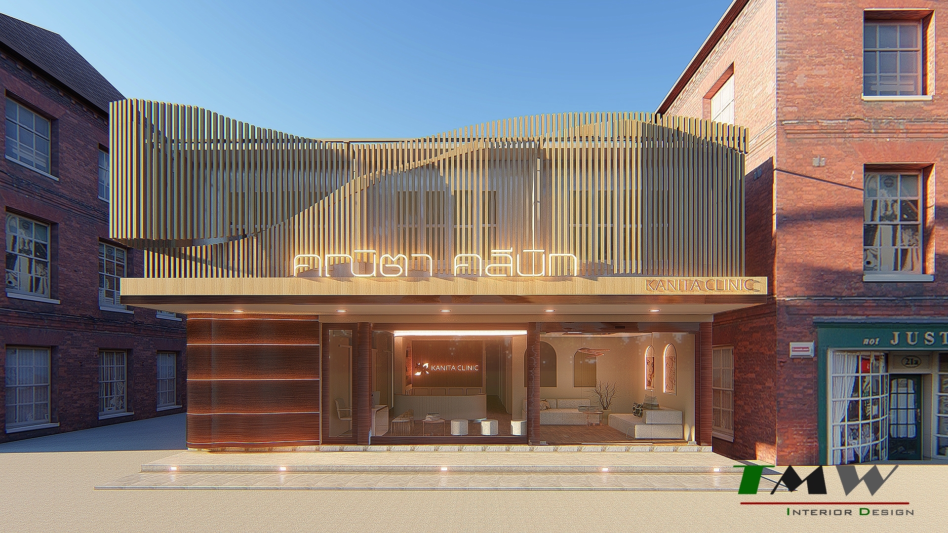 ออกแบบคลินิกเสริมความงาม