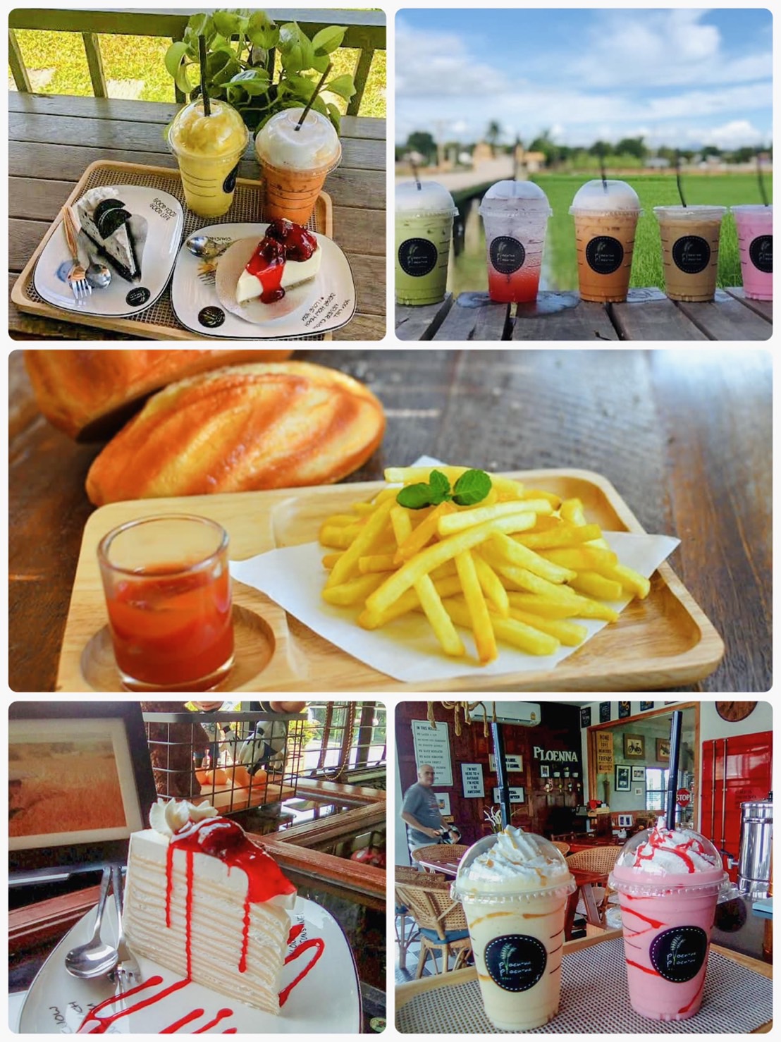 ออกแบบคาเฟ่ทุ่งนา