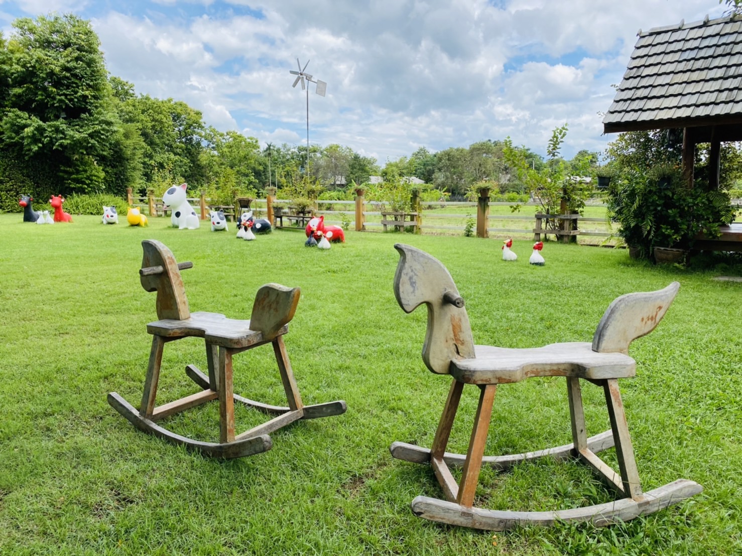 ออกแบบคาเฟ่ทุ่งนา