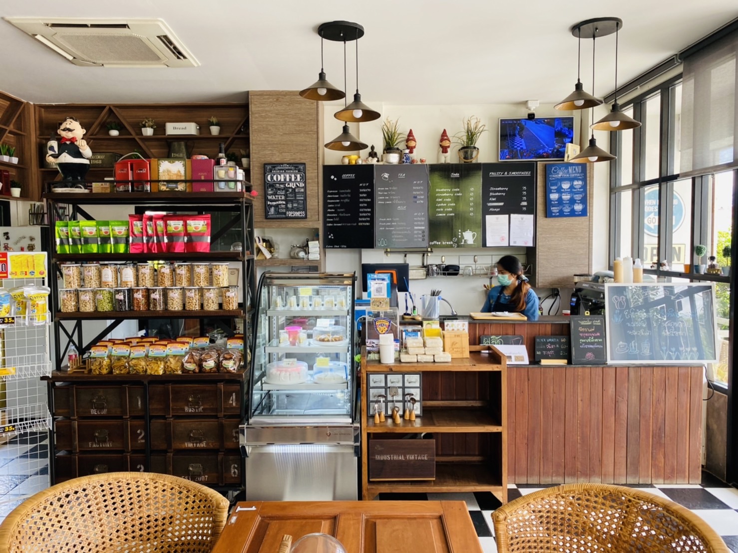 ออกแบบคาเฟ่ทุ่งนา