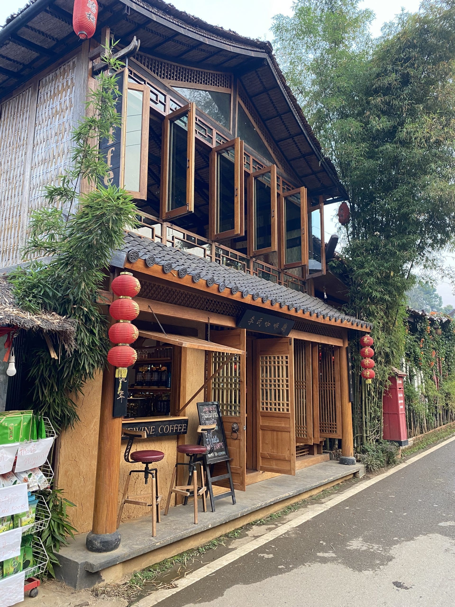 ตกแต่งคาเฟ่สไตล์จีน
