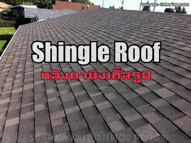หลังคาซิงเกิ้ลรูฟ(Shingle Roof)