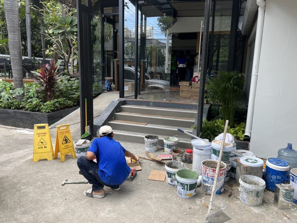 รับออกแบบตกแต่งร้านอาหาร
