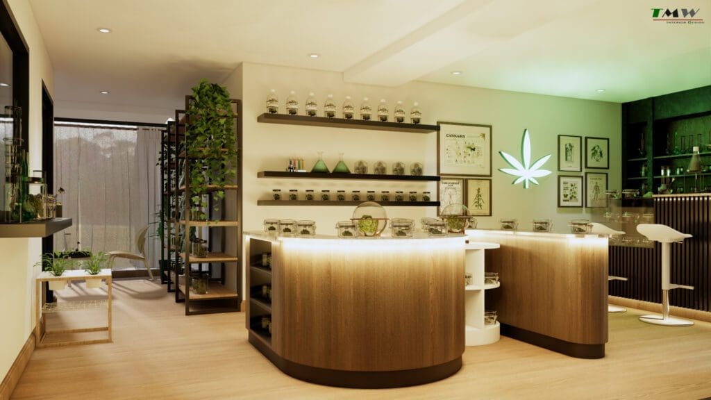 ออกแบบร้านกัญชา