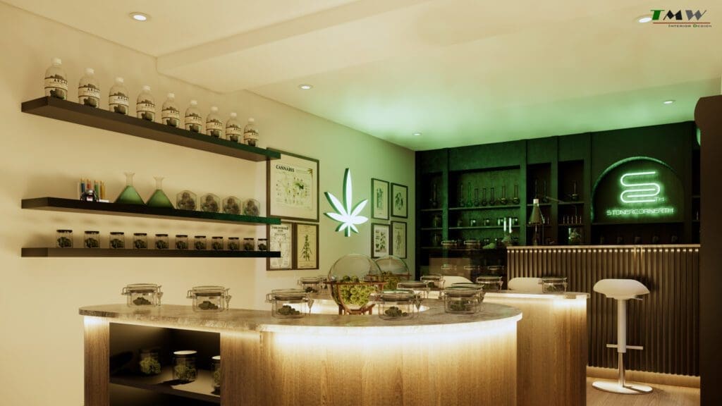 ออกแบบร้านกัญชา