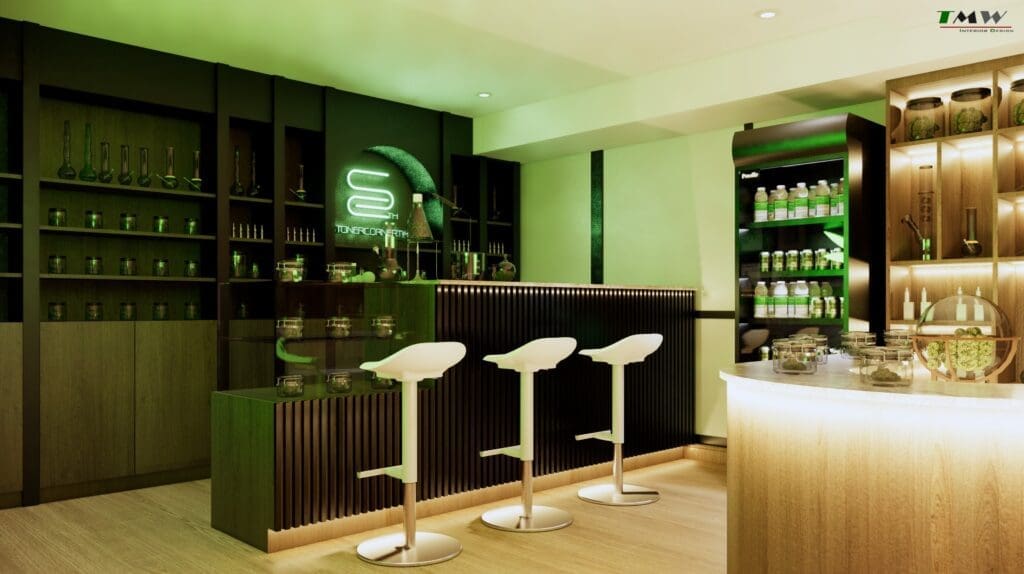 ออกแบบร้านกัญชา