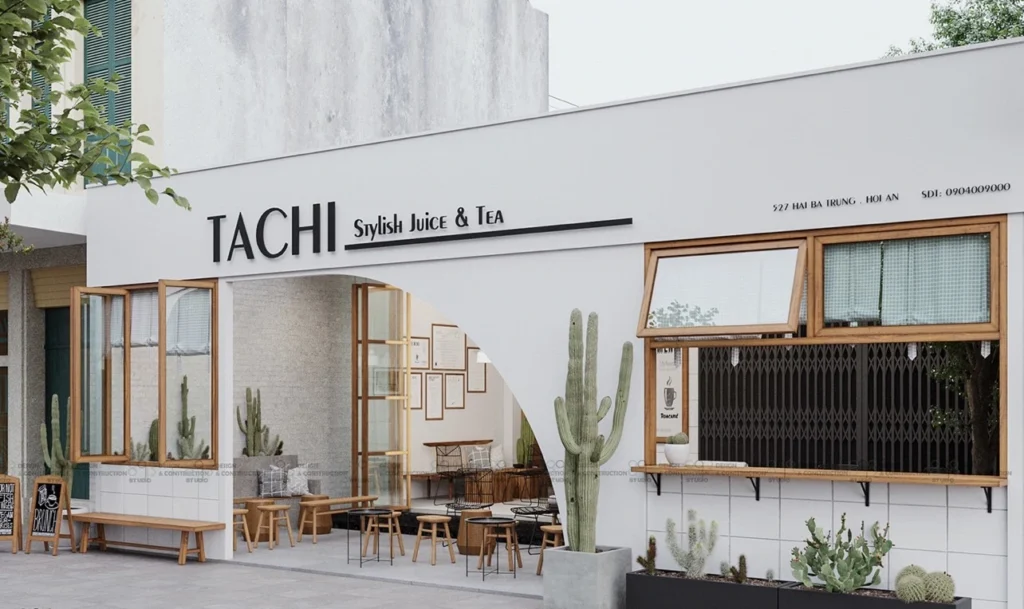 ออกแบบร้านชานม