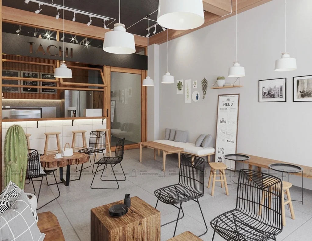ออกแบบร้านชานม