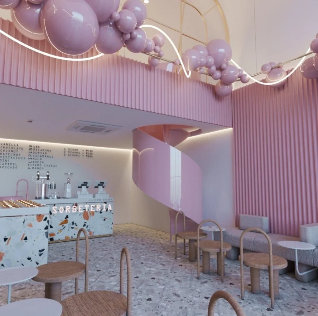 รับออกแบบร้านขนมหวาน