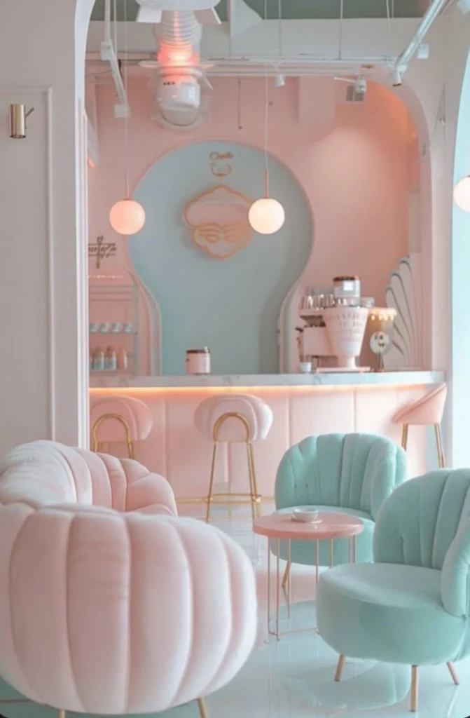 รับออกแบบร้านขนมหวาน
