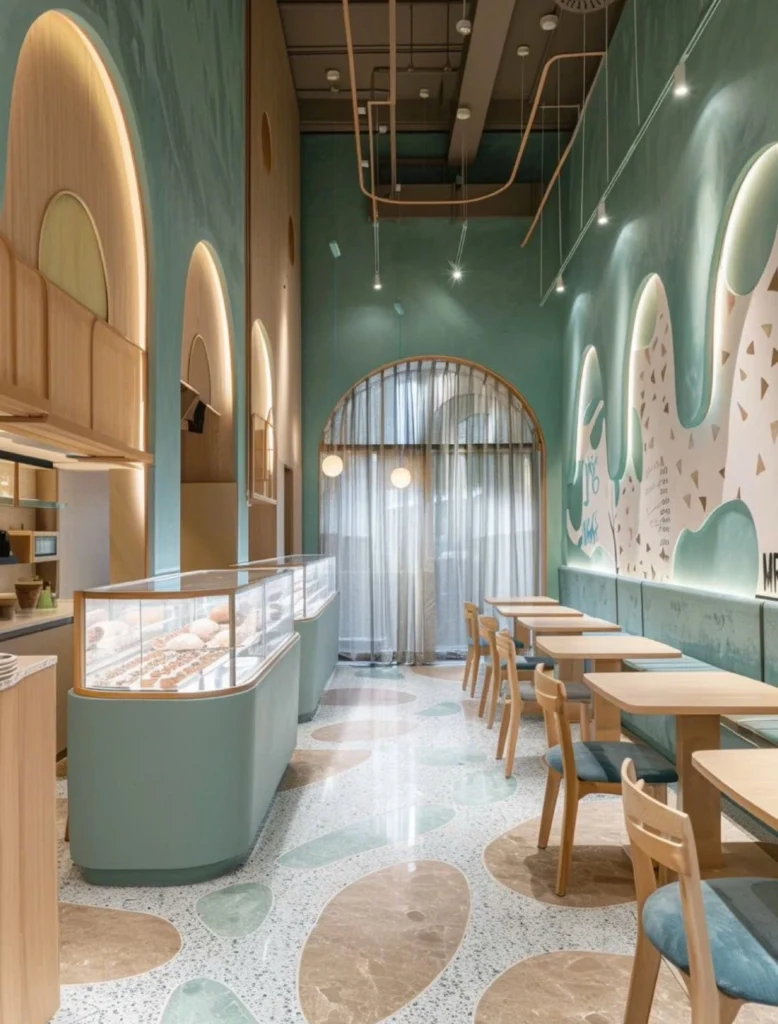 รับออกแบบร้านขนมหวาน