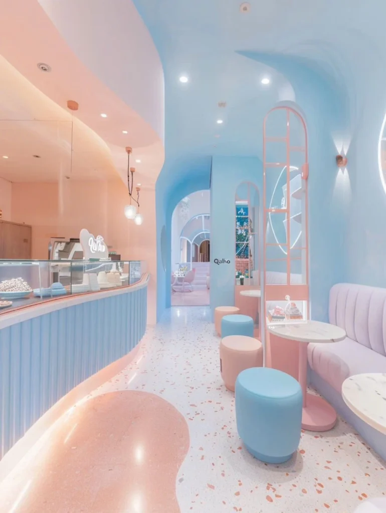 รับออกแบบร้านขนมหวาน