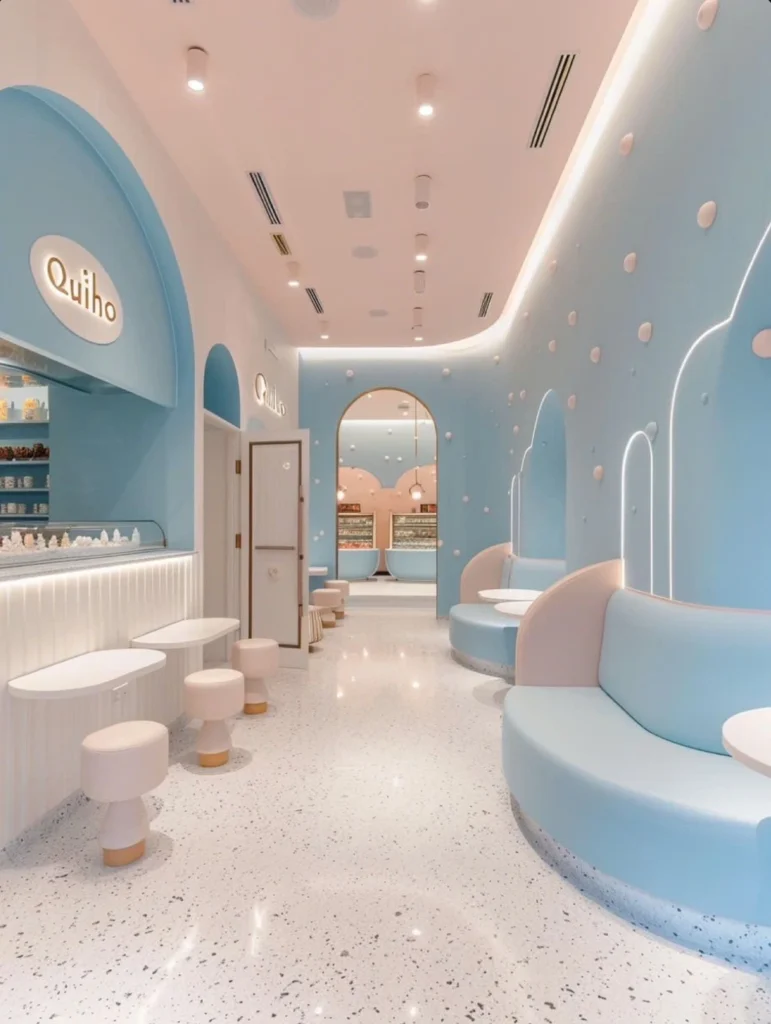 รับออกแบบร้านขนมหวาน