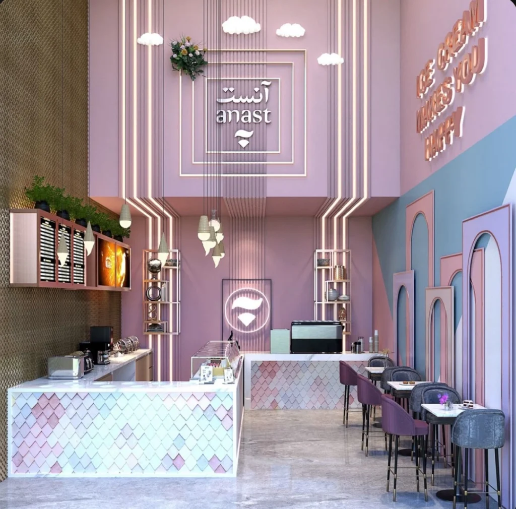 รับออกแบบร้านขนมหวาน