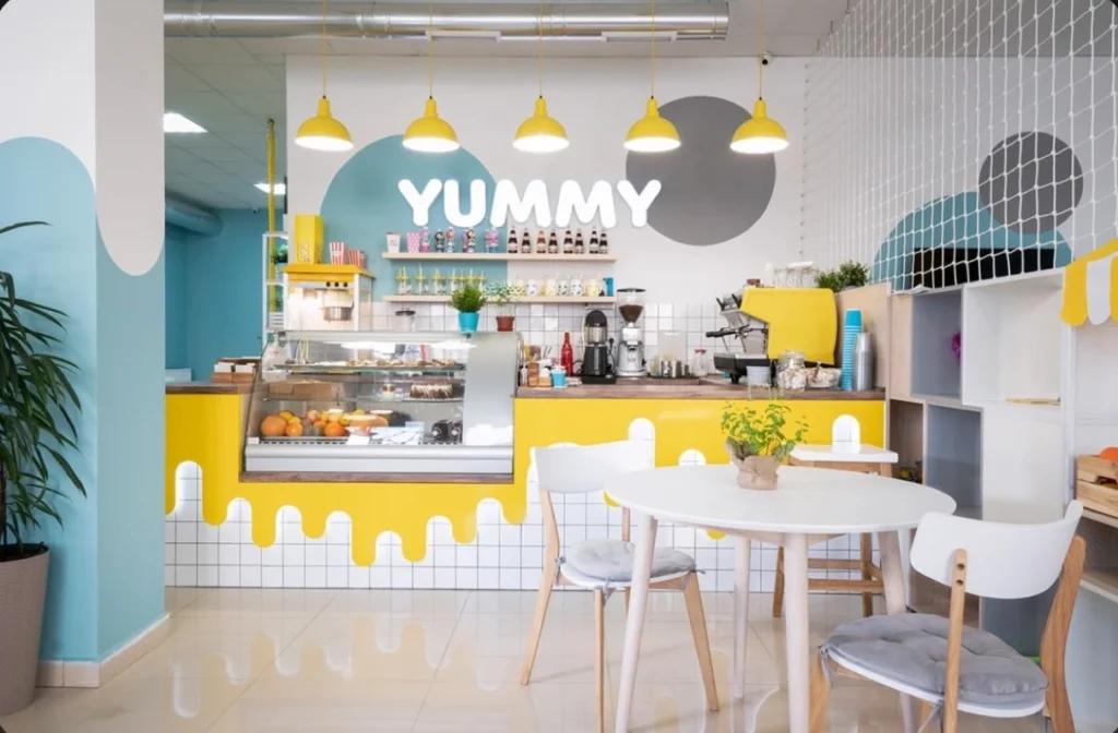รับออกแบบร้านขนมหวาน