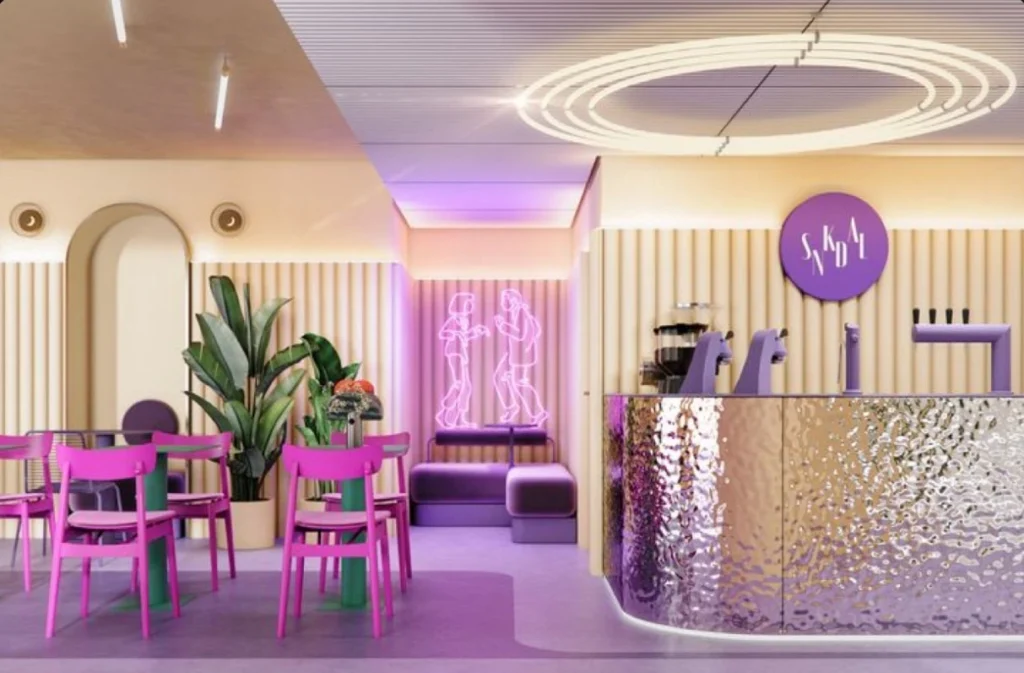 รับออกแบบร้านขนมหวาน