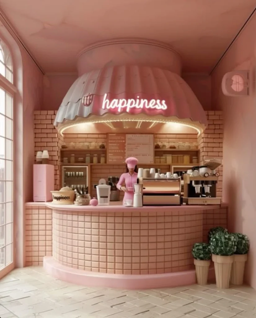 รับออกแบบร้านขนมหวาน