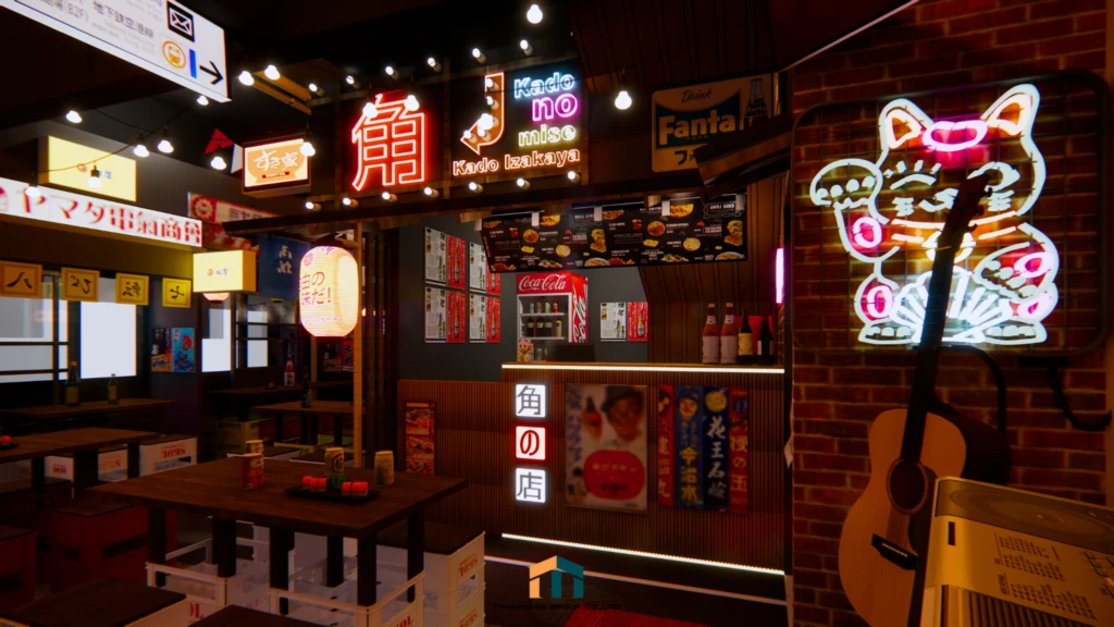 ตกแต่งร้านสไตล์ญี่ปุ่น